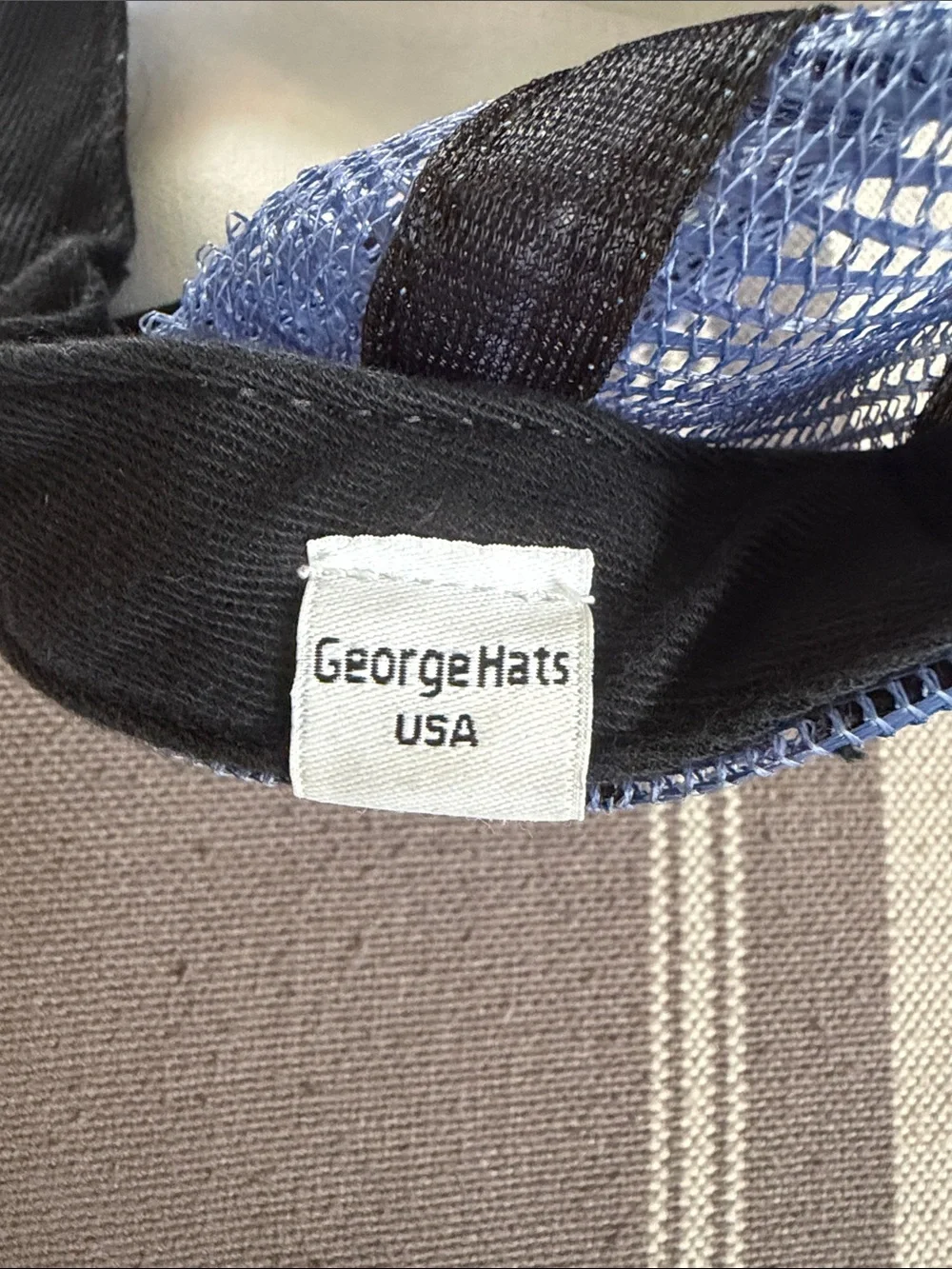 George Hats Toddler Vibrant Tropical Palm Print Mesh Trucker Hat